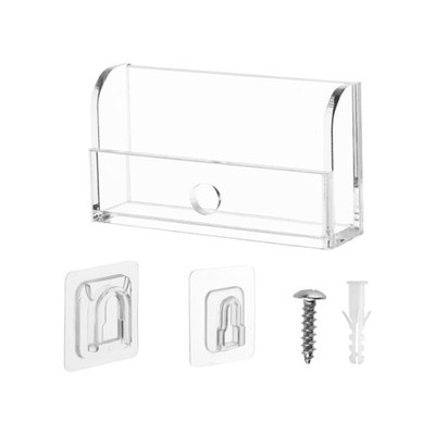 Garage Door Remote Key Storage Bracket Wall Mounted Acrylic Holder System