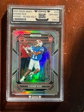 RASHEE RICE ROOKIE 2023 Prizm Draft Picks Silver Holo Prizm GMG 10 GEM MINT