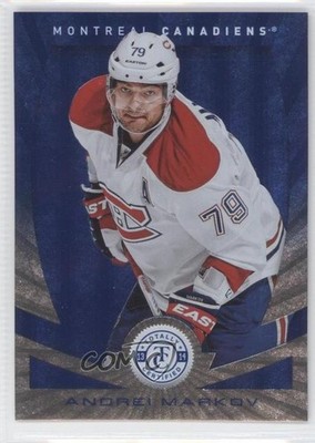 2013-14 Totally Certified Platinum Blue 37/50 Andrei Markov #17 0a1
