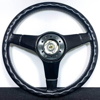 ナルディ モナコ3 ステアリング NARDI Monaco 36㎝ NARDI MONACO Steering Wheel 360mm Black Leather FET Genuine w