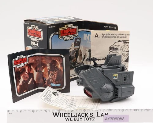 INT-4 Mini Rig Complete W/Box Star Wars ESB 1981 Kenner Action Figure Vehicle