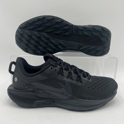 Mens Size 11.5 Nike ReactX Pegasus Trail 5 Black Running Shoes DV3864 002 NEW