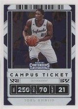 2020 Panini Contenders Draft Picks Variation Campus Ticket Joel Embiid #15 0kr