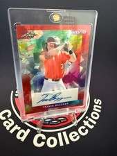 Travis Bazzana Autograph 6/8 2023 Leaf Vivid Baseball Cracked Ice #BA-TB1