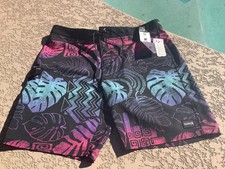 HURLEY BEACHWEAR PHANTOM SERIES MEN'S BOARD-SHORTS Waist 40