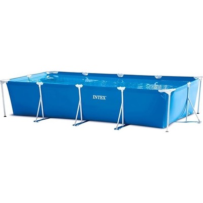 Above Ground Swimming Pool Rectangular Steel Frame 14 Ft 9 In x 7 Ft 3 In x 33