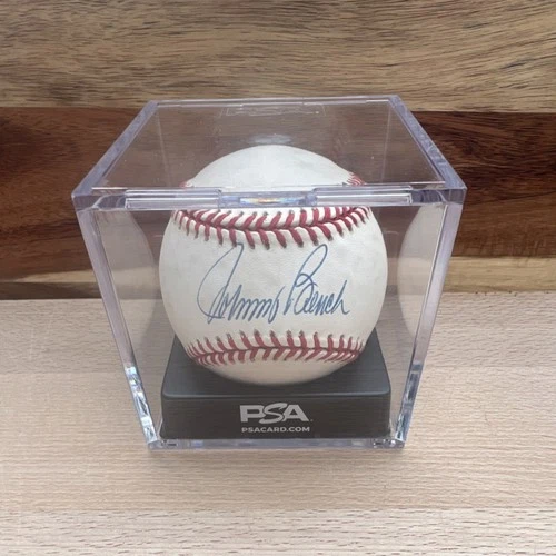 Johnny Bench Autographed Official National League Baseball PSA Authenticated