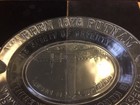 Antique 1876 glass dish / plate Heroes of Bunker Hill centenary liberty   — photo 4