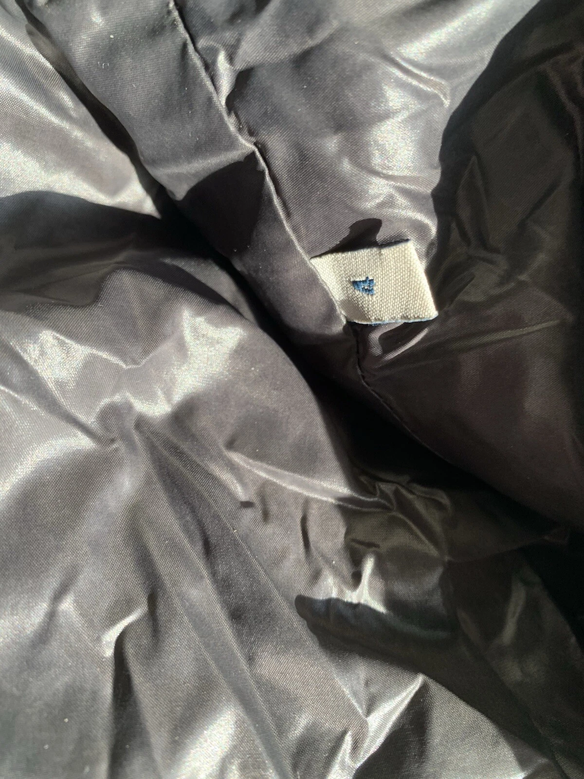 Moncler MAYA GIUBBOTTO piumino d'oca puro piumino giubbino imbottito con cappuccio rimovibile taglia 4 LG