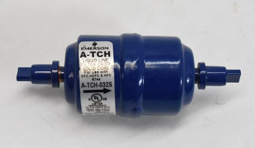 Emerson A-TCH Filter Drier A-TCH-032S Liquid Line Solid Core Blue A-TCH-032S