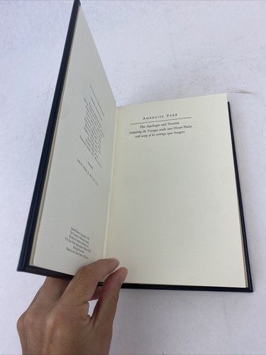 THE APOLOGIE AND TREATISE OF AMBROISE PARE Classics of Medicine Library - Picture 7 of 17
