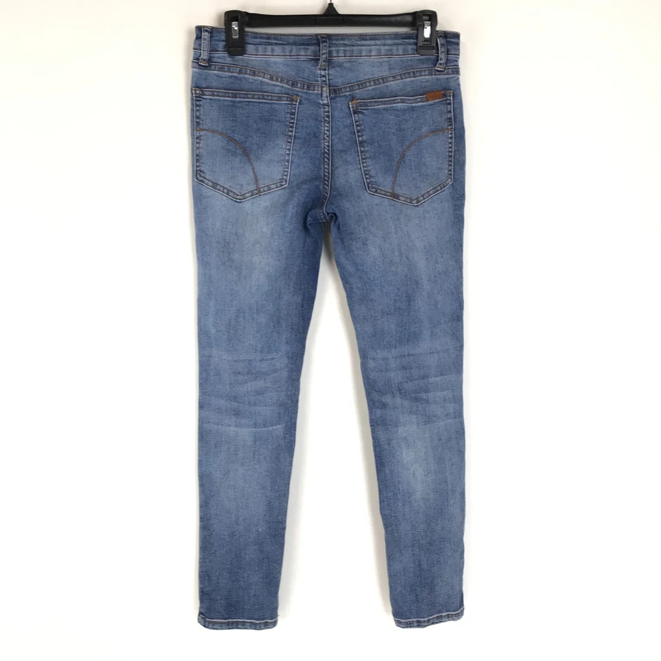 Joe's Jeans Mid-Rise Skinny Jean Girls Size 16 Stretch Denim Pockets Zip Casual - Image 3 of 4