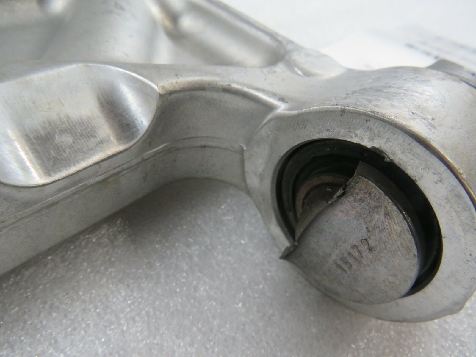 McLaren 570S, LH, Left Rear Upper Control Arm, Used, Broken Mount, P/N 13B0781CP