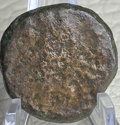 27BC-14AD Coin Roman Province Baetica Carteia Augustus Fortuna and Neptune