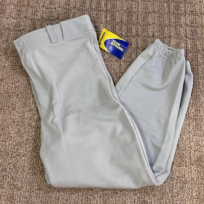 Champro Sports Baseball Pants Adult Mens Gray XL As-Is NWT Uniform