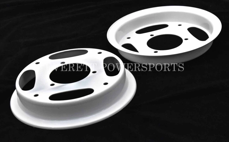 Wheel Set Front or Rear Z50 R RD 80-99 OEM Honda White Rim Assembly #B287 - Image 4 of 4
