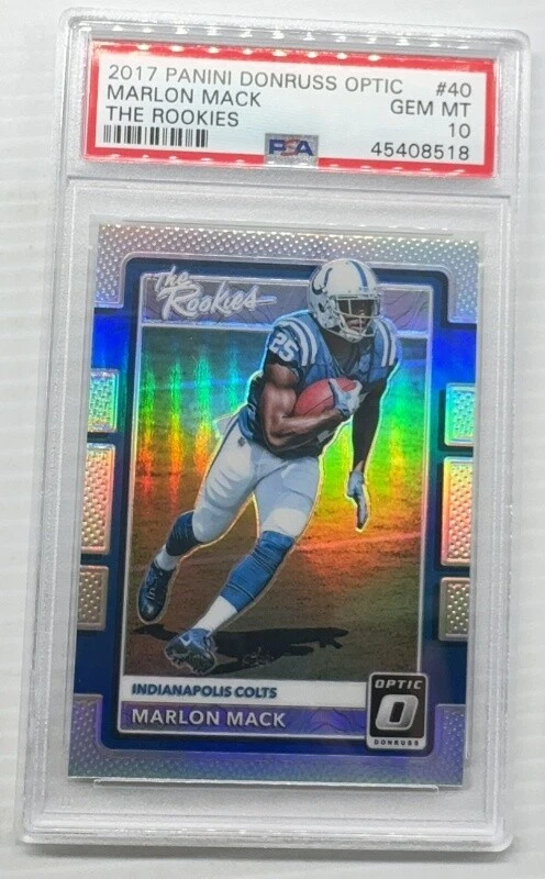 Marlon Mack Panini Donruss Optic the Rookies #40 Base