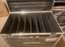 Road Case 8-Piece LED Panel Foam Inla with Casters