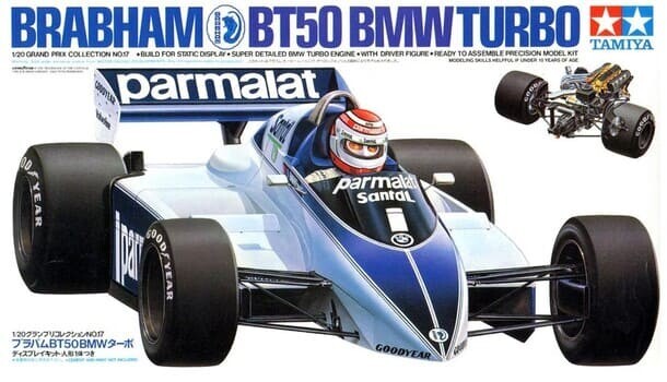タミヤ　20017 1/20　BRABHAM BT50  TURBO Tamiya 20017 Brabham BT50 BMW Turbo 1/20 | eBay