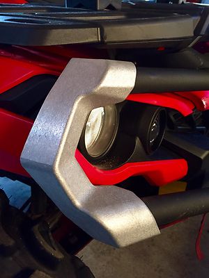 Canam Outlander XT Aluminum Bumper End Caps -  Corners - Set (4 Corners)