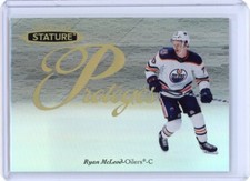 2020-21 UD Stature Ryan McLeod Rookie Proteges Insert Edmonton Oilers
