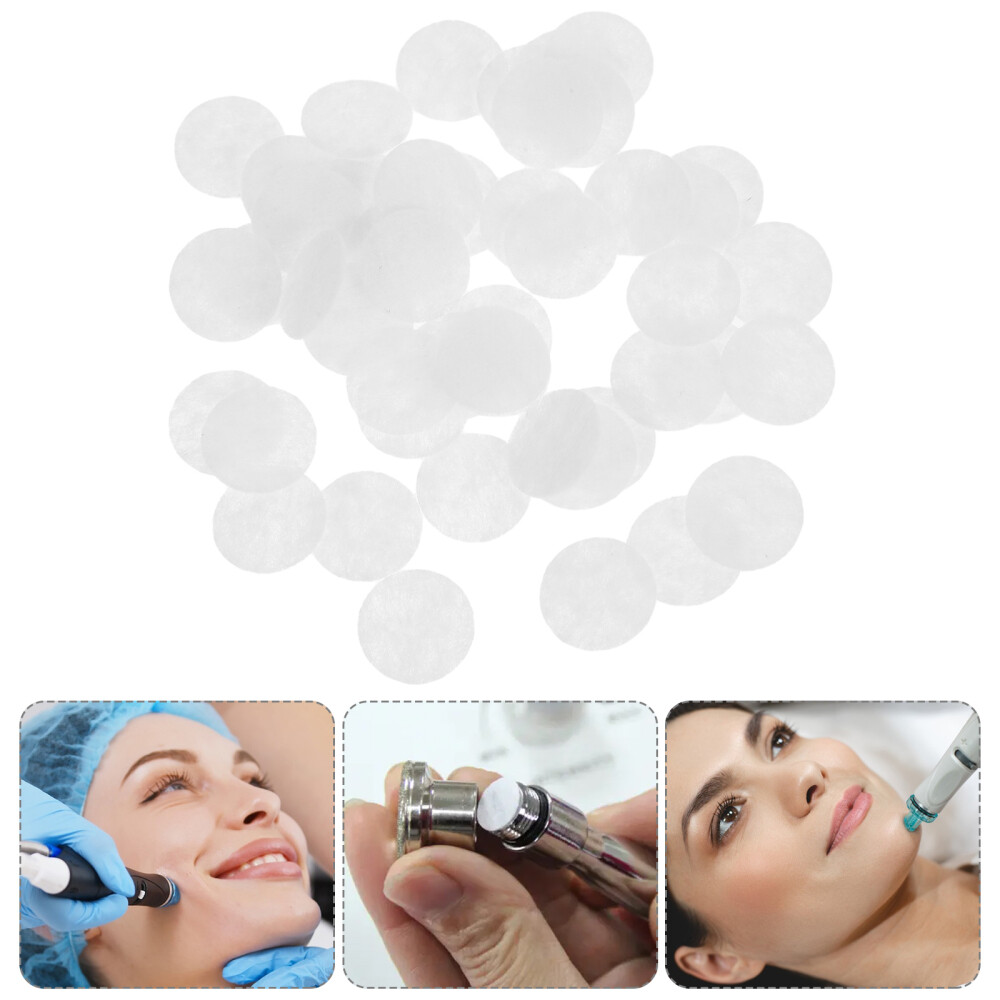 4 Packs Filter Small Round Lint Ultra-fine Cotton Pad