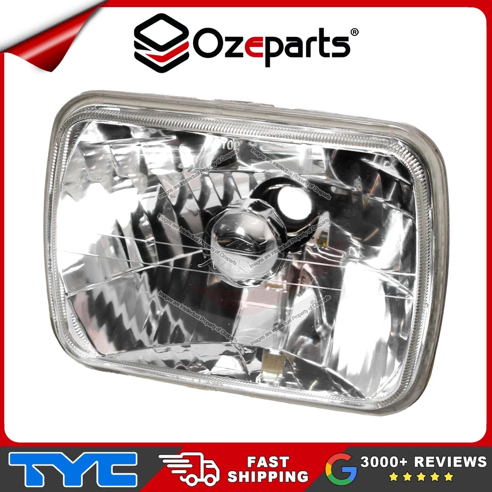 Pair LH+RH Head Light Lamp Crystal Clear Glass Lens For Toyota Celica 1981~1993 - image 4 of 4