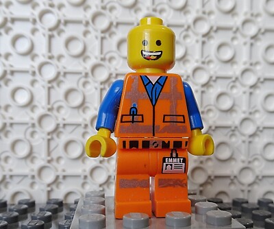 LEGO tlm113 Emmet -INCOMPLETE- NO Hair, from 70827 Ultrakatty and