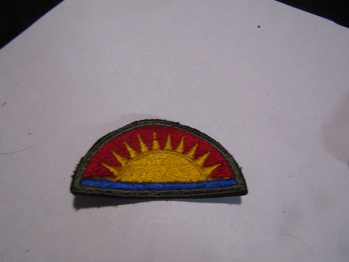 ORIGINAL MILITARY PATCH SEW ON WW2 ERA NO GLOW US ARMY 41ST INFANTRY DIVISION