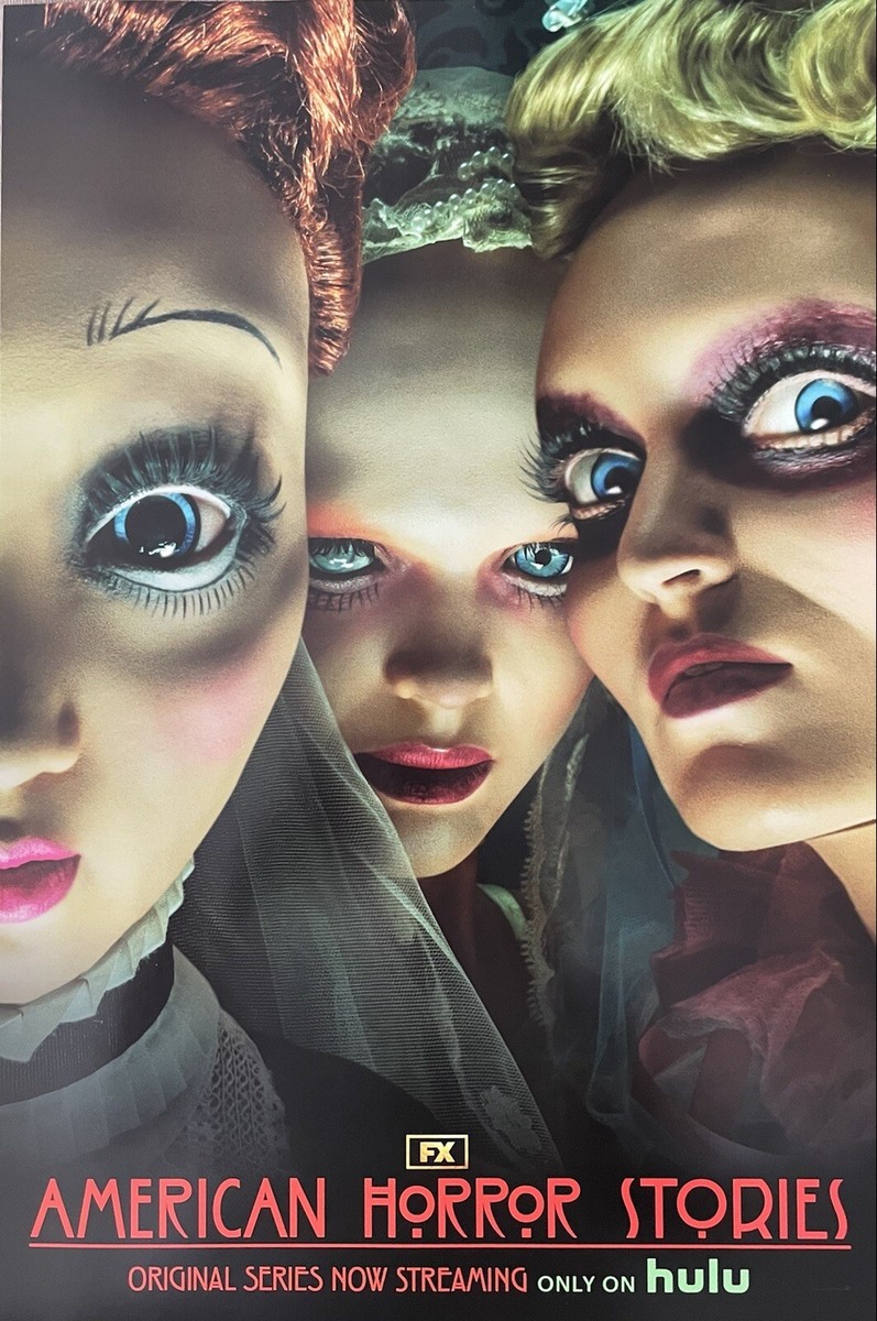 Poster Horror Anthology Series Hulu 2022 AMERICAN HORROR STORIES