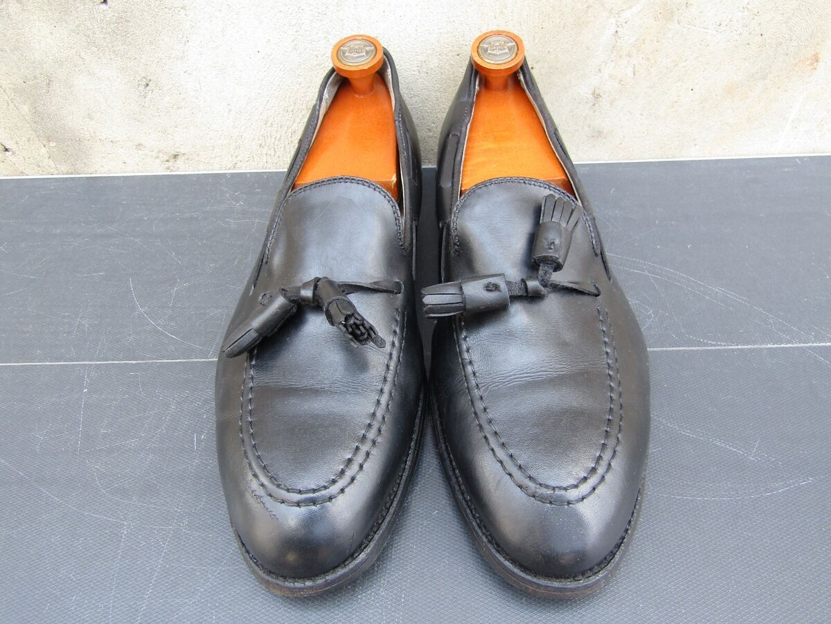 Alden 660 Black Tassel Calfskin Loafers Dress Shoes Mens Sz Alden 660 Black Tassel Calfskin Loafers Dress Shoes Mens Sz