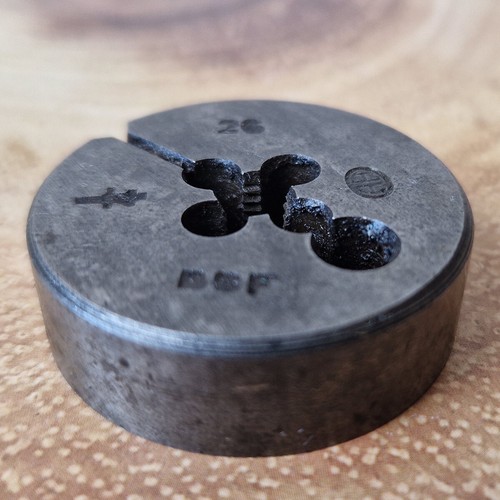 B.S.F 1/4" x 26 die Engineering Tool Made In England - Picture 3 of 10