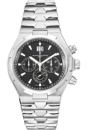 Vacheron Constantin Overseas Chronograph 42mm Clous de Paris Black 49150