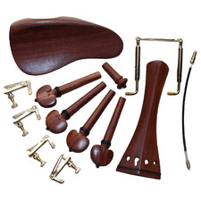 1 set high quality rosewood Violin parts 4/4 full size, violin accessories