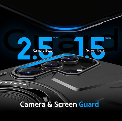 DASFOND Armor Shockproof Galaxy S24 Ultra Case, Hard Rugged, with 360 Rotate NEW - Photo 5 sur 6