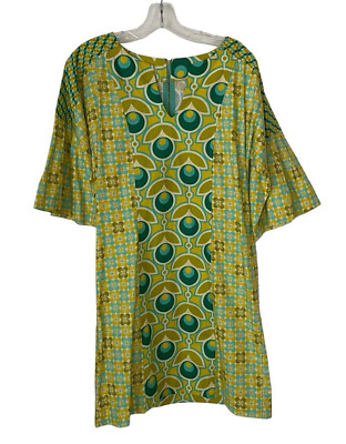Uncle Frank Dress Floral Boho Groovy Retro Womens Size XS