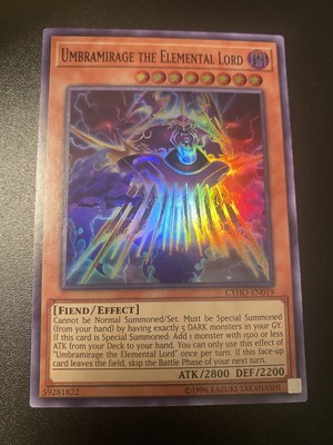 Yu-Gi-Oh! – Umbramirage Der Elementarherr (CYHO-EN019) – Super Rare, Unlimited Edition Aus Cybernetic Horizon