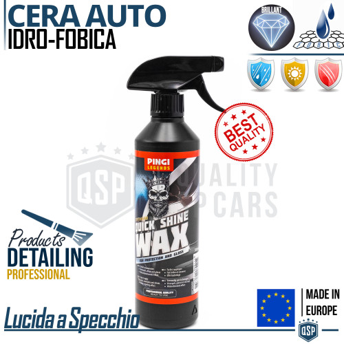 Cera Auto Spray PROFESSIONALE Lucidatura a Specchio IDROFOBICA Detailing LEGENDS