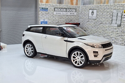 Range Rover Evoque - White 1:24 Scale Car Model | eBay