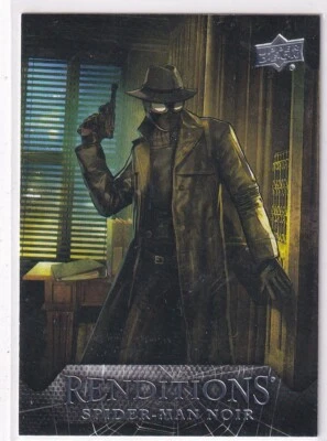 Upper Deck 2024 Marvel Renditions 1 No. 18 Spider-Man Noir
