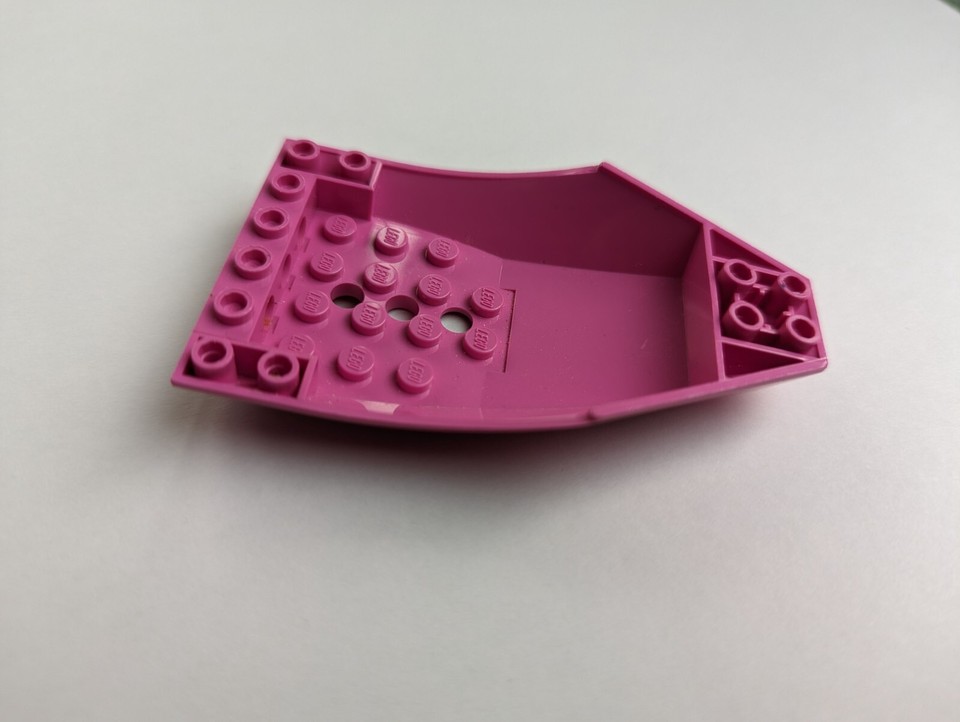 LEGO Dark Pink Cockpit 10 x 6 x 2 Curved #47406, Set 41347 | eBay