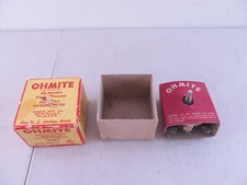 Ohmite Model K 100 Watt Rheostat 750 Ohms NEW