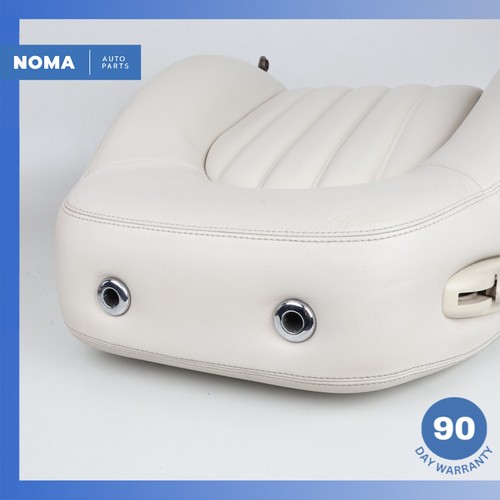 00-06 Jaguar X100 XK8 Front Right Passenger Top Upper Seat Cushion Ivory Beige - Picture 10 of 19