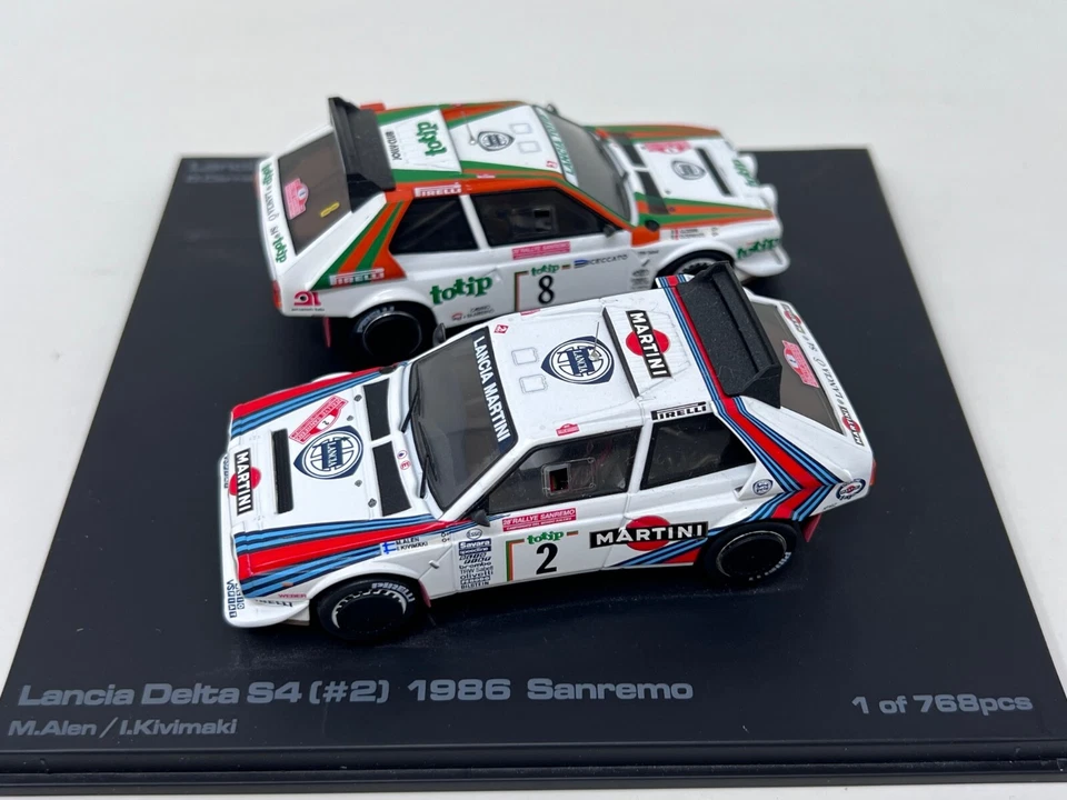 1/43 HPI Racing Lancia Delta S4 1986 SanRemo Set #8052 (e39) - Image 2 of 4