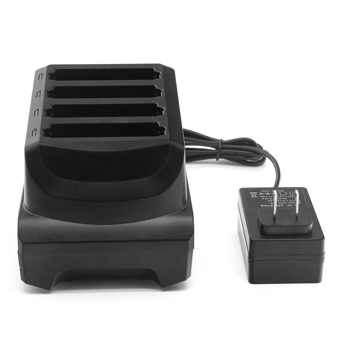 🔋 4-Slot Battery Charging Cradle For Zebra TC53, TC58, TC73, TC78 | SAC-NGTC5TC7-4SCHG Charger Station