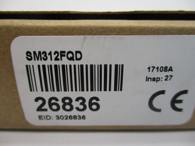   SM312FQD   Beam Fiber Optic Amplifier Sensor 26836 New #E7
