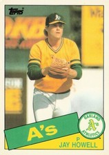 Jay Howell Topps Tiffany Traded 1985 Baseball Card #57T