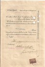 #816 1899 Cat Value$15 Topless Liberty Baltimore/ Ohio Oppenheimer-Owned UKStamp — photo 6