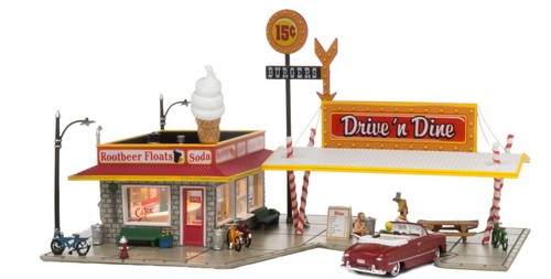 Woodland Scenics 4929 N modelo terminado "Drive N Dine" | Zustand: Neu