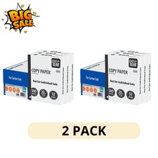 2 Pack Pen Gear Copy Paper 8.5 x 11 92 Bright White 20 lb 3 Ream 1500 Sheets